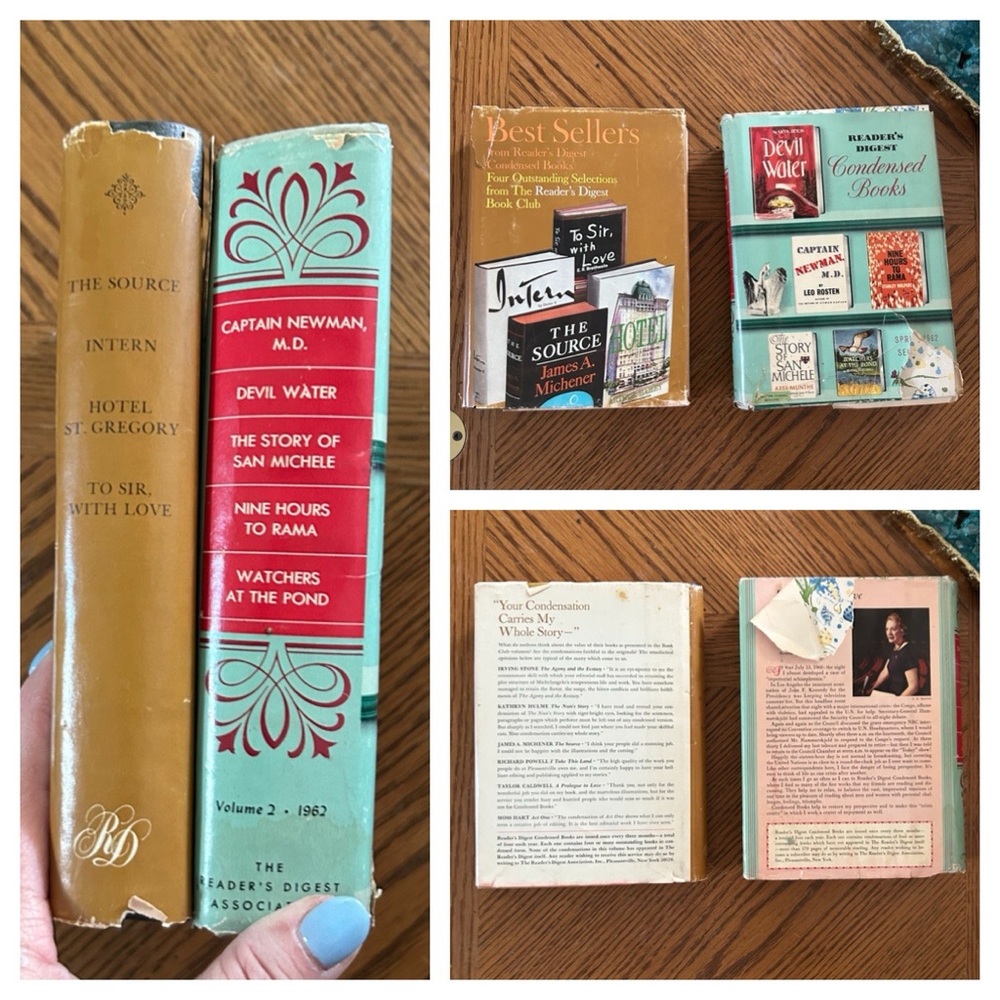 Vintage Readers Digest Books
